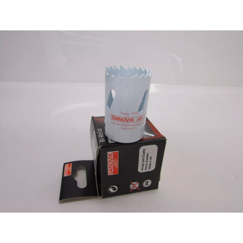 SANDVIK NEW! SANDVIK 1-5/16" BI-METAL HOLE SAW, SANDFLEX #3830-33-US