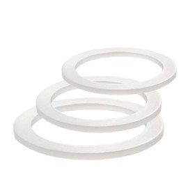 Saraoriginalshop 3 Universal Replacement Gaskets for Moka Compatible with Bialetti Compatible with Pedrini and Others Available in 3 Sizes (1 Cup)