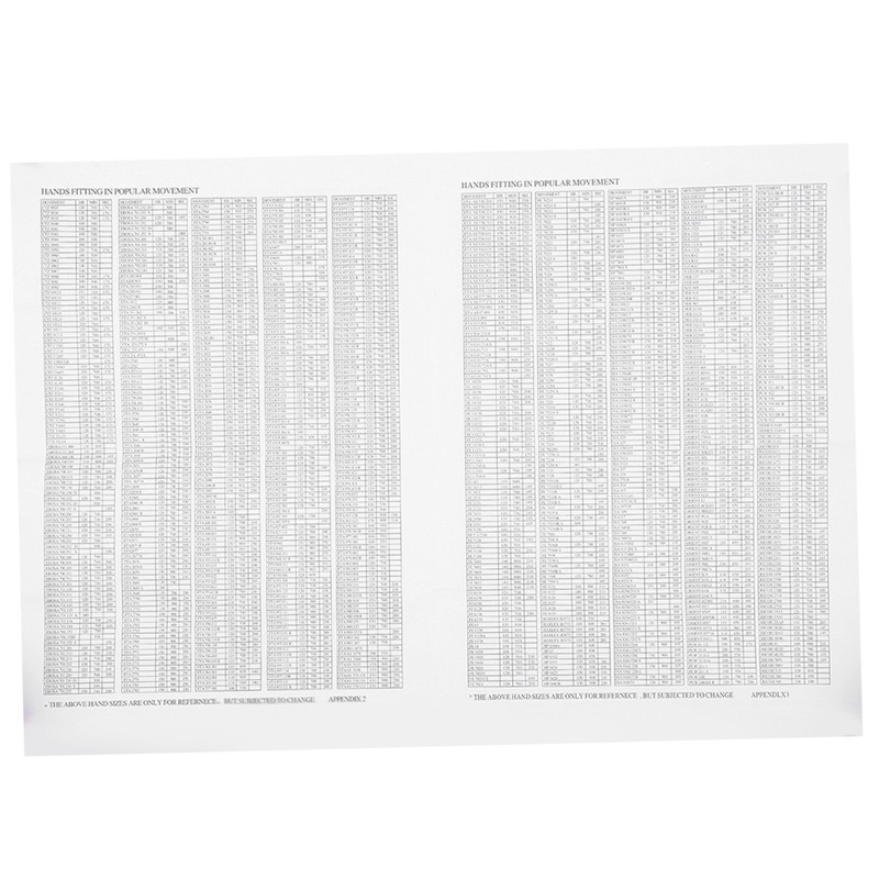 Watch Hour Minute Second Hands Luminous Watch Hands Watch Movement