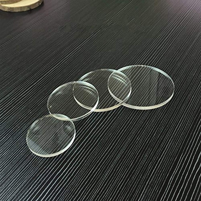 MEYA Set of 20pcs Clear Acrylic Discs, Plexiglass Laser Cut