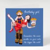 Greeting Card - Birthday fireman - Birthday, Greeting card, Celebration