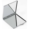 Folding Compact Pocket Makeup Mirror Double Sided (5x magnification +