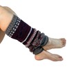 Daisy & Dino Women Wool Leg Warmers Boho Knited Ankle