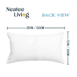 Neatee Living Daisy Pillow Covers 12x20 Set of 4 Soft Velvet Summer Throw Pillow Covers Yellow Flower Pillow Covers Cushion Covers Lumbar Pillow Cases for Couch Sofa Outdoor Home Decorations(12 x20)