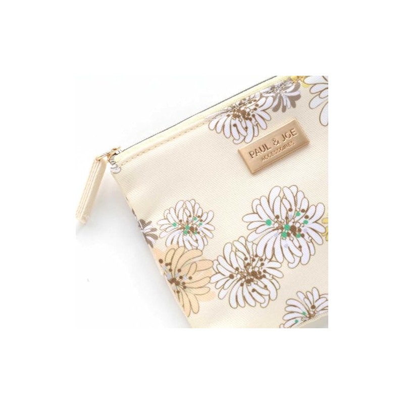 PAUL&JOE ACCESSOIRES 107457-9203-03 Tissue Pouch, 9203 (Yellow), Floral Pouch, Hand