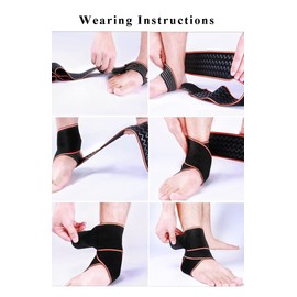 Tobillera ajustable, material de nailon transpirable, súper elástico y cómodo, 1 talla para todos, adecuado para deportes (verde1)