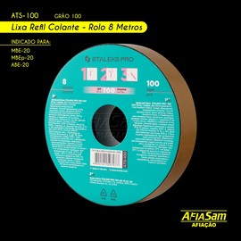 VJ Nail File Refill Roll STALEKS 8m Manicure Pedicure 100/180/240 grit (240 grit)