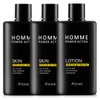 A-Sum Men's Cosmetics Men's Skin Lotion Set Active Skin (2 Bottles) Lotion (1 Bottle) / 남성화장품 남성 스킨로션세트 액티브 스킨2개 로션1개