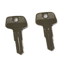 Pair of Replacement Keys for Yakima SKS Ski, Roof, Cargo Box, Carrier Racks and Crossbars with Code Series A131-A155 Cut to Your Code. (A154)