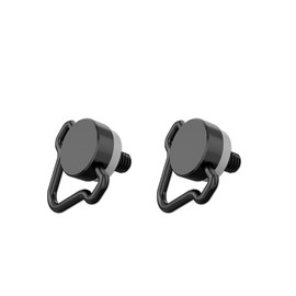 FEICHAO 2pcs M4 Hand Screw Shoulder Strap Strap Screw for DJI Remote Control RC Drone (Type A, Black)