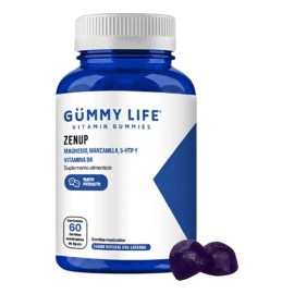 Gummy Life Gomitas Zenup Con Magnesio, 5-htp, Manzanilla Y + Uva-lavanda
