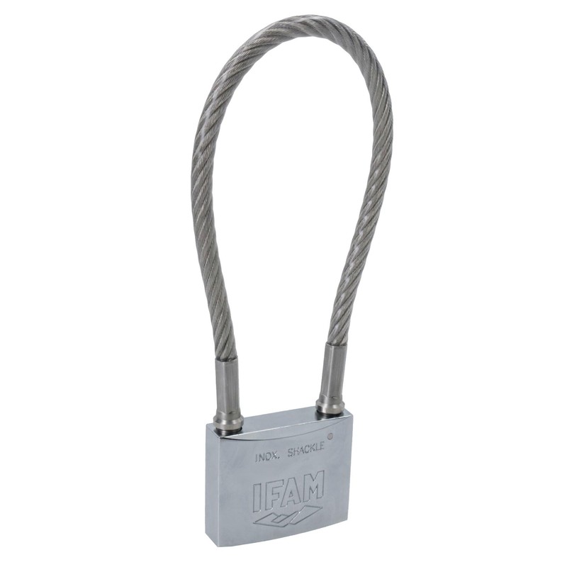 50mm Marine Cable Padlock Stainless Steel Shackle Rust Proof Boat