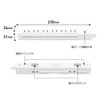 STYLED Rotating Magnetic Power Strip AC Outlet, 6 Outlets, 6.6