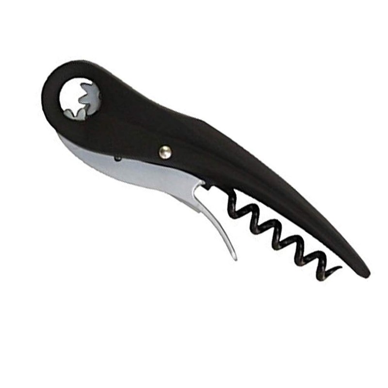 BarConic Black Waiter's Friend Corkscrew