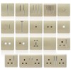 Trendi Artistic Modern Glossy Tactile Auto Retractive Door Bell Switch