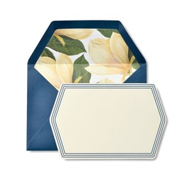 Ivory Floral Note Cards
