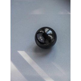 N&D Store Polished Shungite sphere 50 mm Healing Crystal Ball, Meditation, Home Decor, Shungite Protection, Massage Stone