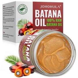 Johohula Batana Oil for Hair Growth: 100% Pure Batana Oil for Strengthening Thin Hair - Hair Care Oil for Women To Nourish Dry Frizz Damaged Split End Hair 4.23 OZ