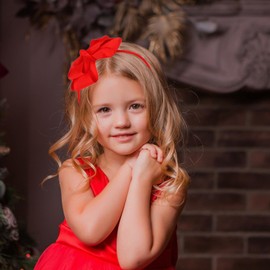 Amybasic Double-Layered Cute Bow Headbands for Girls & Toddlers – Multicolor, Stylish & Comfortable（Red）