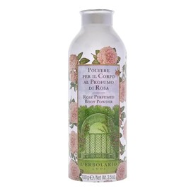 LErbolario Lerbolario rosa perfumed body powder, 3.5 oz                                                                                               