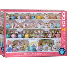 EuroGraphics (EURHR Tea Hutch 1000Piece Puzzle 1000Piece Jigsaw Puzzle (6000-5341)