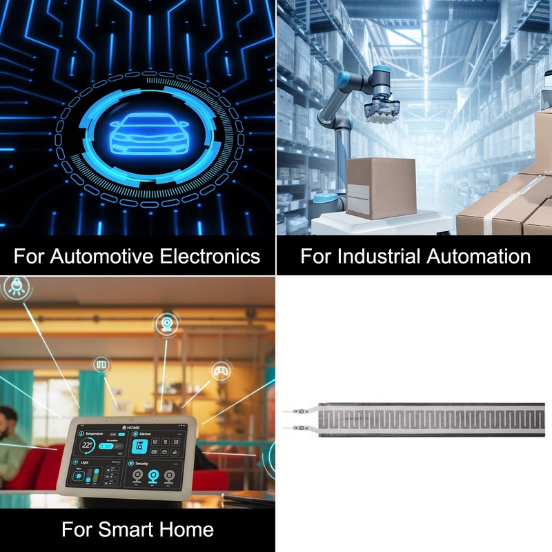 MECCANIXITY Thin Film Pressure Sensor, FSR408 30g-10kg Force Sensing Resistor