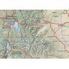 Wyoming Physical Map - 16.5 x 18.8 Inches - Paper