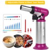 TBTEEK Butane Torch with Fuel Gauge T907, One-hand Operation Kitchen