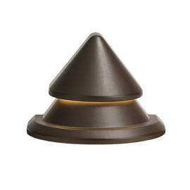 Kichler 2-Watt Olde Bronze Low Voltage Hardwired LED Step Light