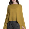 InCashmere 100% Pure Cashmere Women Poncho Sweater - Lightweight Warm