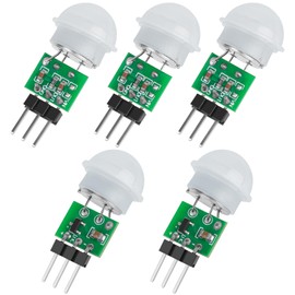 YELUFT 5pcs AM312 PIR Motion Sensor Module HC-SR312 IR Infrared Human Sensor for Arduino