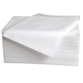 Biubumtu 100 Pcs 31.5" x 71" Disposable Bed Sheets Waterproof Massage Table Sheets Non Woven Fabric SPA Bed Cover (White)