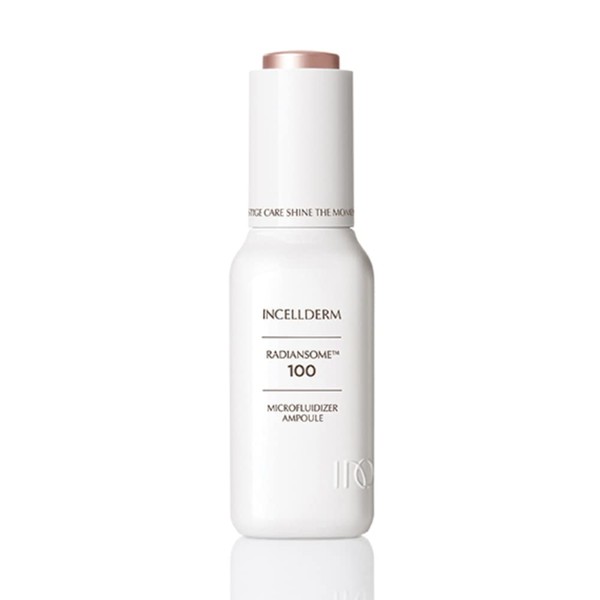 INCELLDERM Radiansome 100 Microfluidizer Ampoule, Brightening & Wrinkle improvement Ampoule, K-Beauty Skin Care - 30ml / 1.01 fl oz.