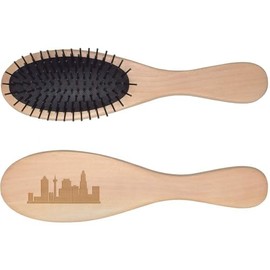 'City Skyline' Wooden Hairbrush (HA00053540)
