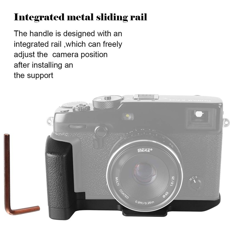 Meike XPRO3G Quick Release L Plate Hand Grip Bracket Metal