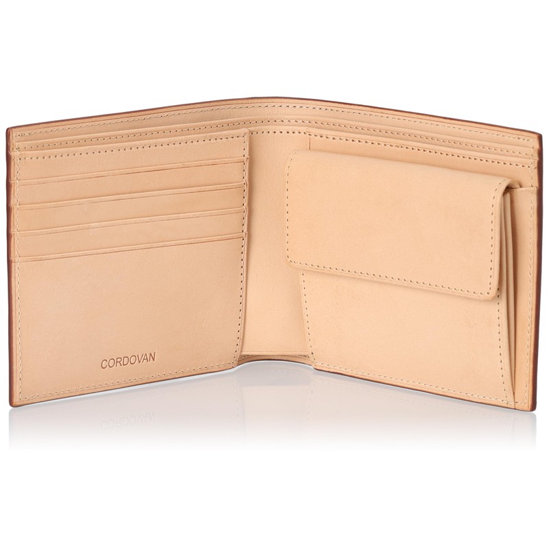 Aries 91201 Cordovan Bi-fold Wallet, Braun