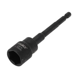 HOPESPANNER Universal 100mm Impact Socket Durable Hardware Tool CR-V 1 Pcs 6 Point 17mm for Car Motorcycle Dirtbike Repair