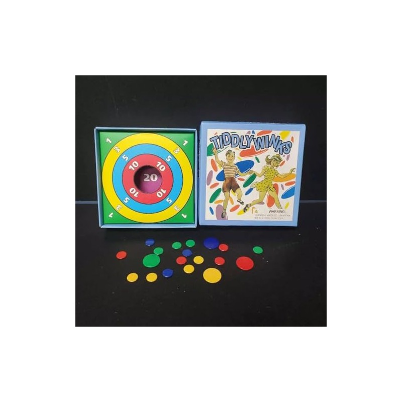 Retro Tiddly Winks Classic (1950's Style) Game