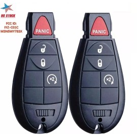 SUPALAND 2 For 2009 2010 2011 2012 Dodge Ram 1500 2500 3500 Remote Start Car Key Fob 3B