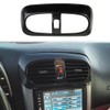 Fewshaw Carbon Fiber Style Dashboard Center Air Outlet Vent Cover