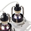 Saxby 94754 Matt White Twin/Double Trimless 360 Deg Tilt Dimmable