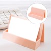 Adipn 3 Pcs Business Card Holder Plastic Name Card Case