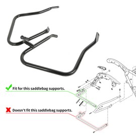 TCMT 7/8"Saddlebag Guard Bracket For Harley Touring Road King Electra Glide Ultra 14+
