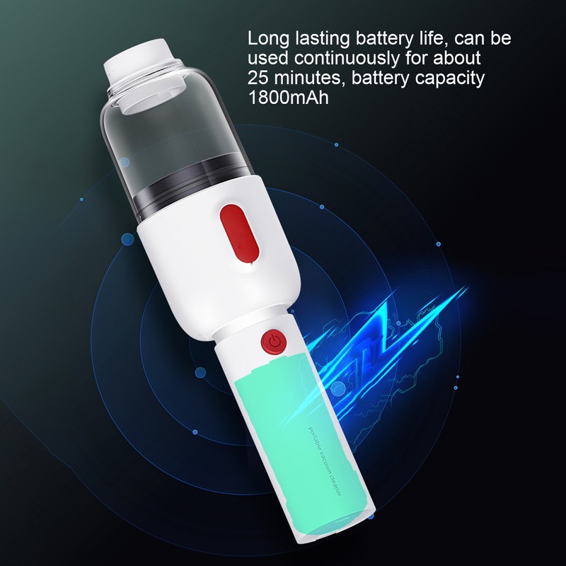 Handheld Vacuum Cleaner 3200Pa High Suction USB Charging Wireless Portable