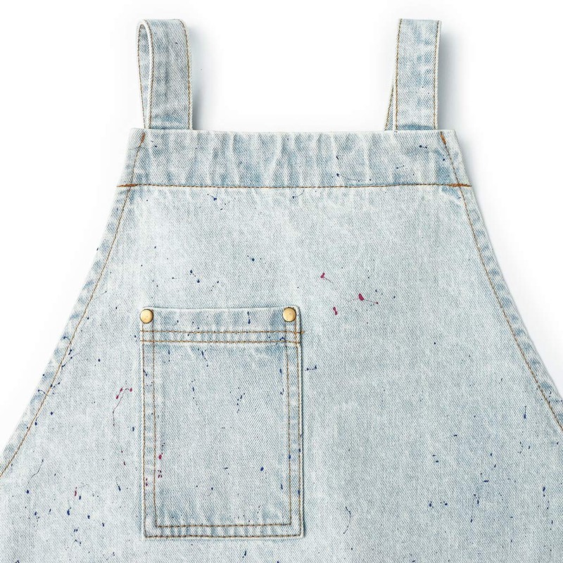 Jeanerlor - Denim Tool Shop Apron with 5 Pockets for