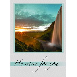 HTL Card-Boxed-Get Well-Waterfalls (Box of 12)