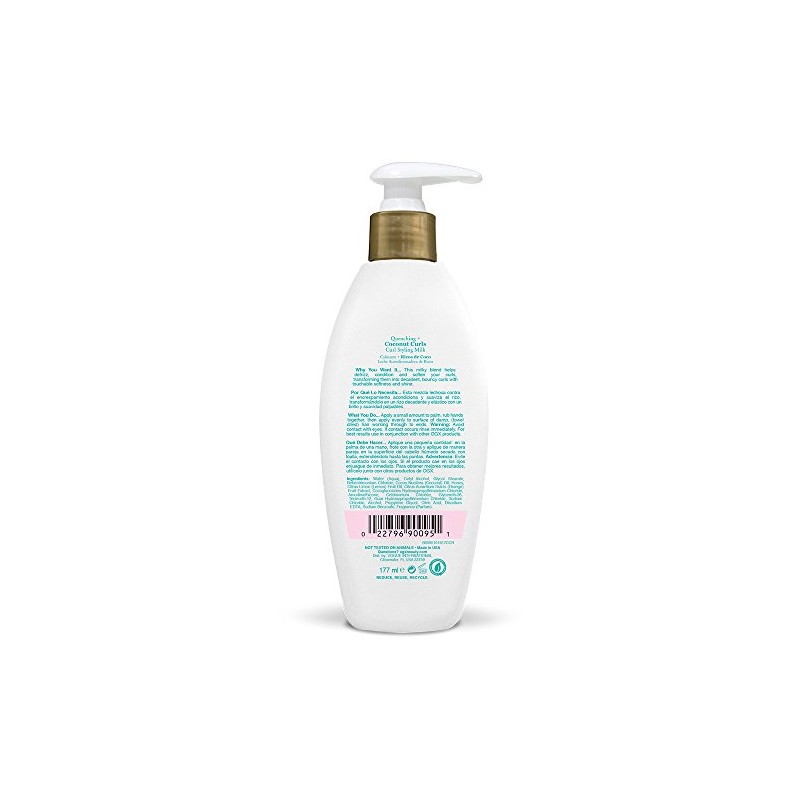 OGX Quenching Plus Coconut Curls Styling Products
