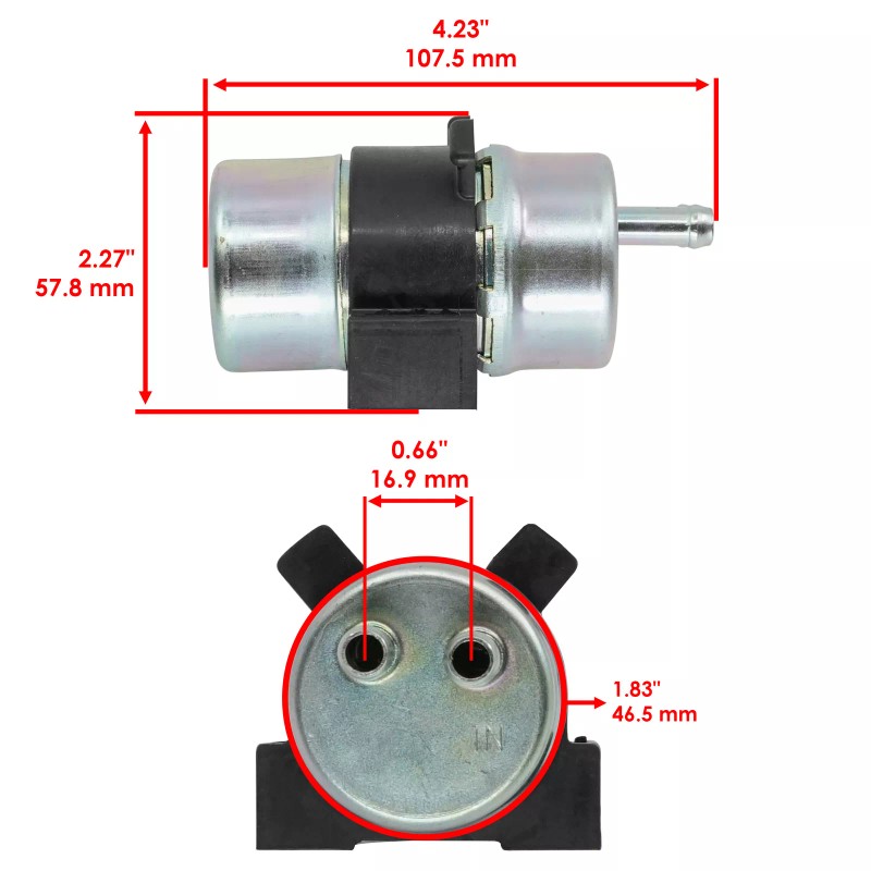 Caltric Fuel Pump for Yamaha XVS650 V-Star 650 Classic 2004-2010