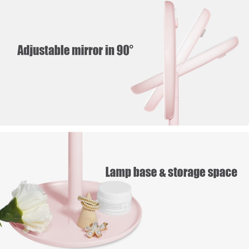 DOCO Daylight Mirror LED Makeup Mirror Light Vanity Make up