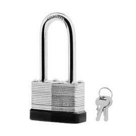 SafiSwords 8-Pack Keyed Alike Laminated Steel Padlocks Keys, 45mm(1-3/4") Wide, Heavy Duty Pad Lock Set with Same Keys